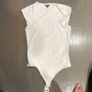 Express White Bodysuit